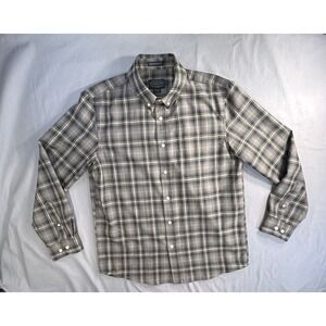 Pendleton Brown Button Down‎ Long Sleeve Shirt Men's Medium Outdoor Shirt
